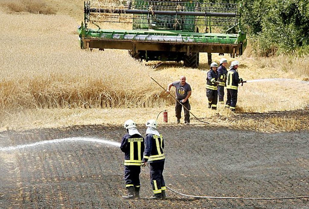 Kameraden mehrerer Feuerwehren waren im Einsatz.