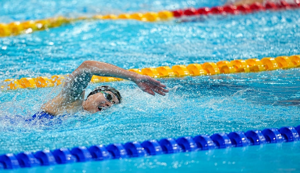 Sarah Köhler ist über 1500 Meter Freistil zur Bronzemedaille geschwommen.
