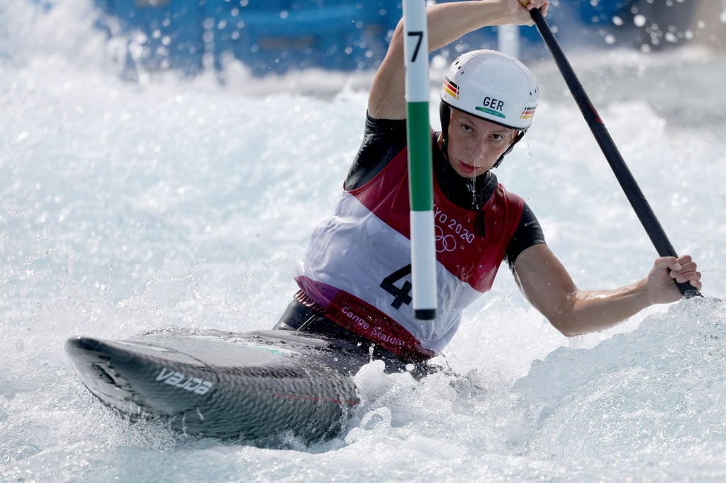 Andrea Herzog hat Olympia-Bronze im Canadier gewonnen.