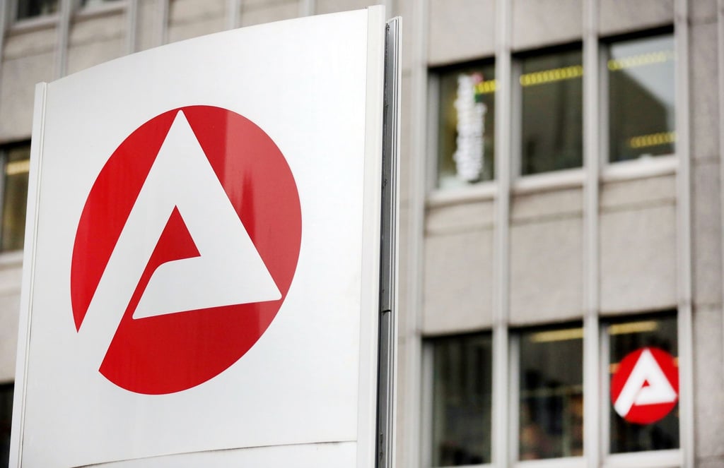 Das Logo der Bundesagentur für Arbeit.