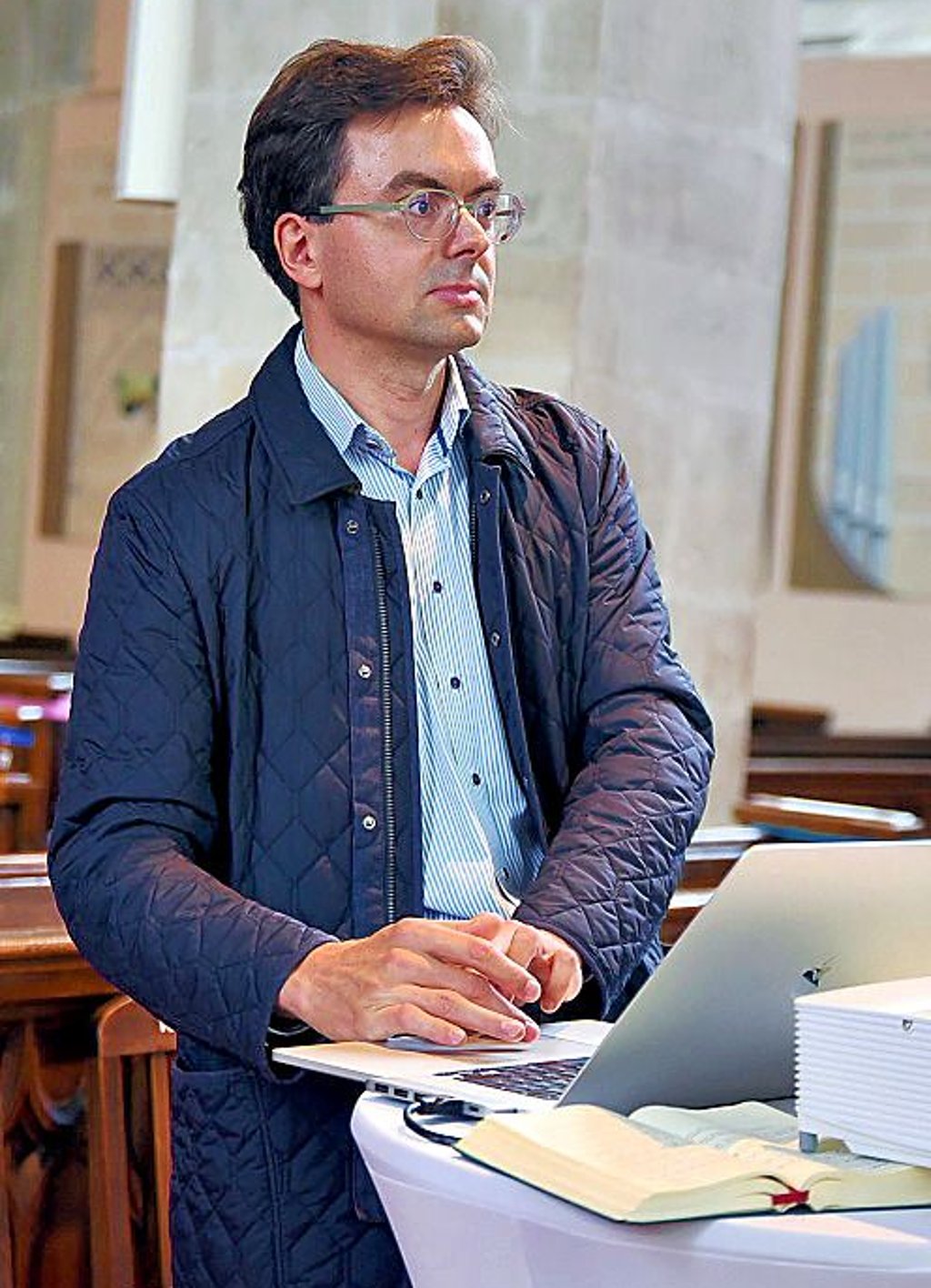 Der Musikhistoriker Alexander Grychtolik hat das Projekt konzipiert.