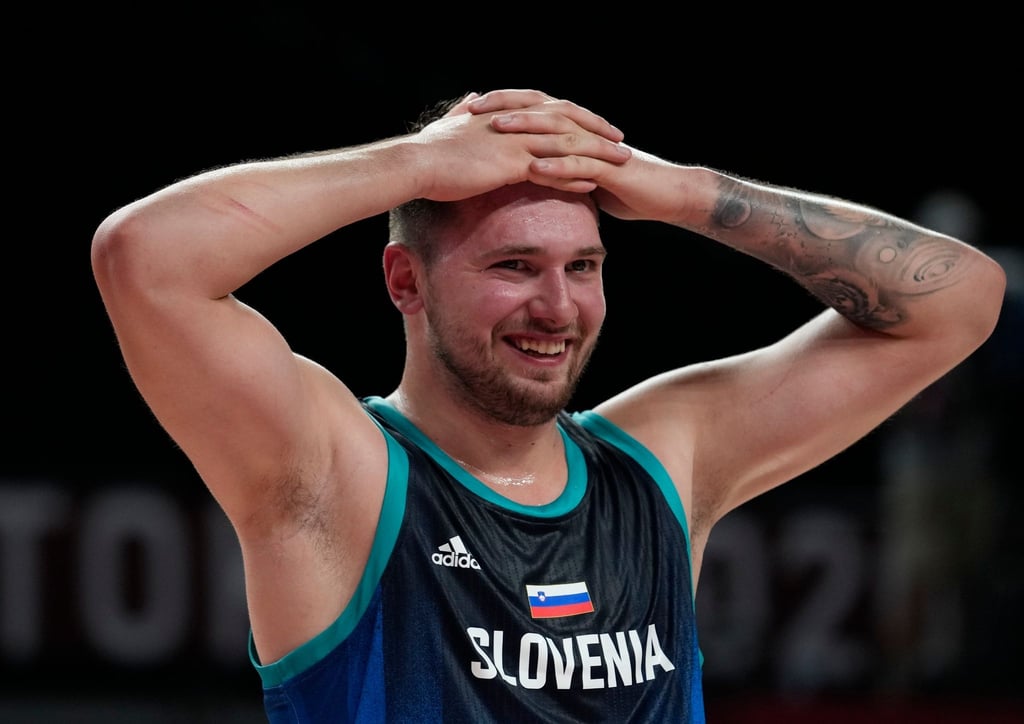 Luka Doncic steht mit Slowenien im Viertelfinale.