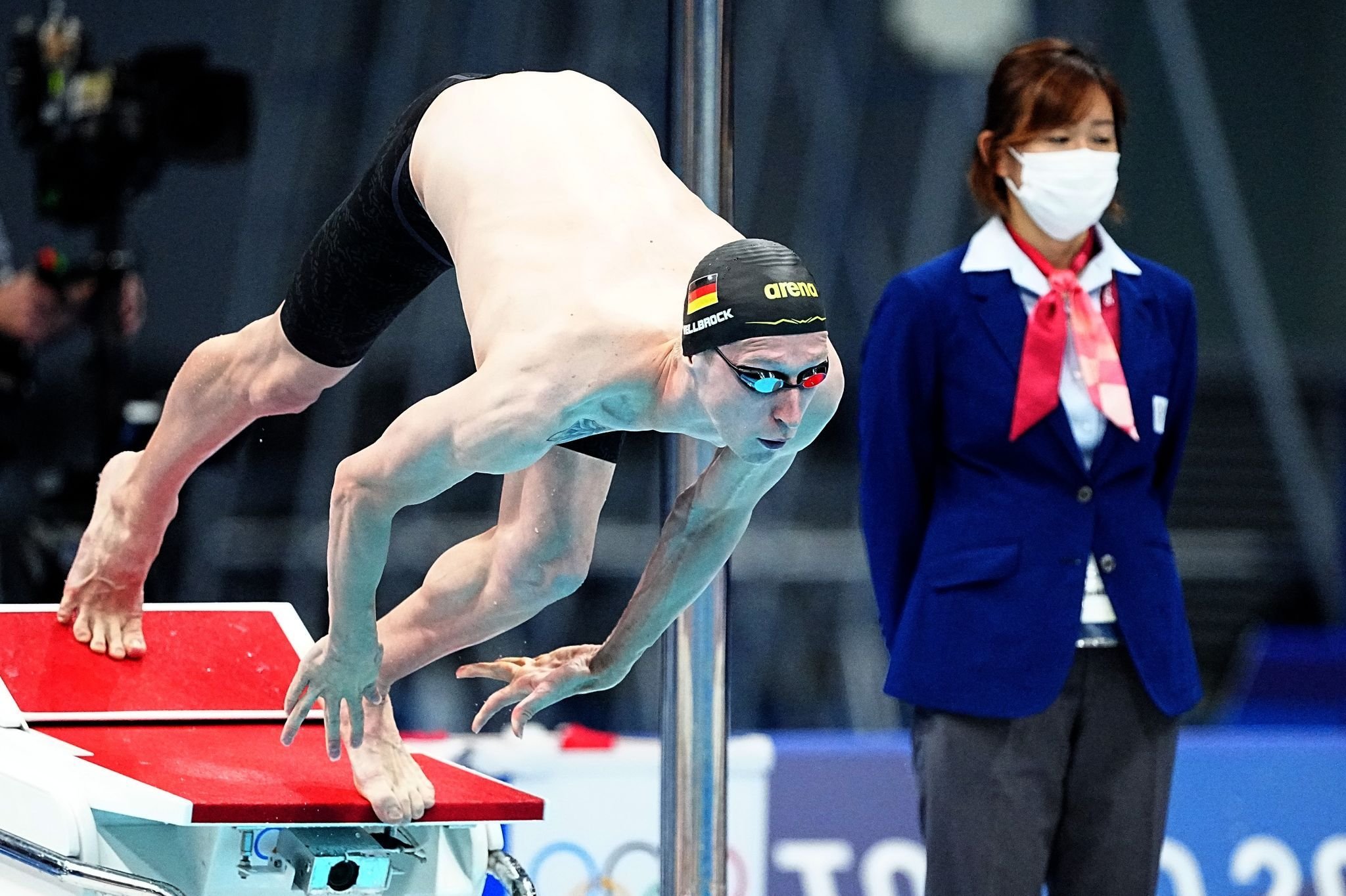 Florian Wellbrock wurde über die 800 Meter Freistiel Vierter.