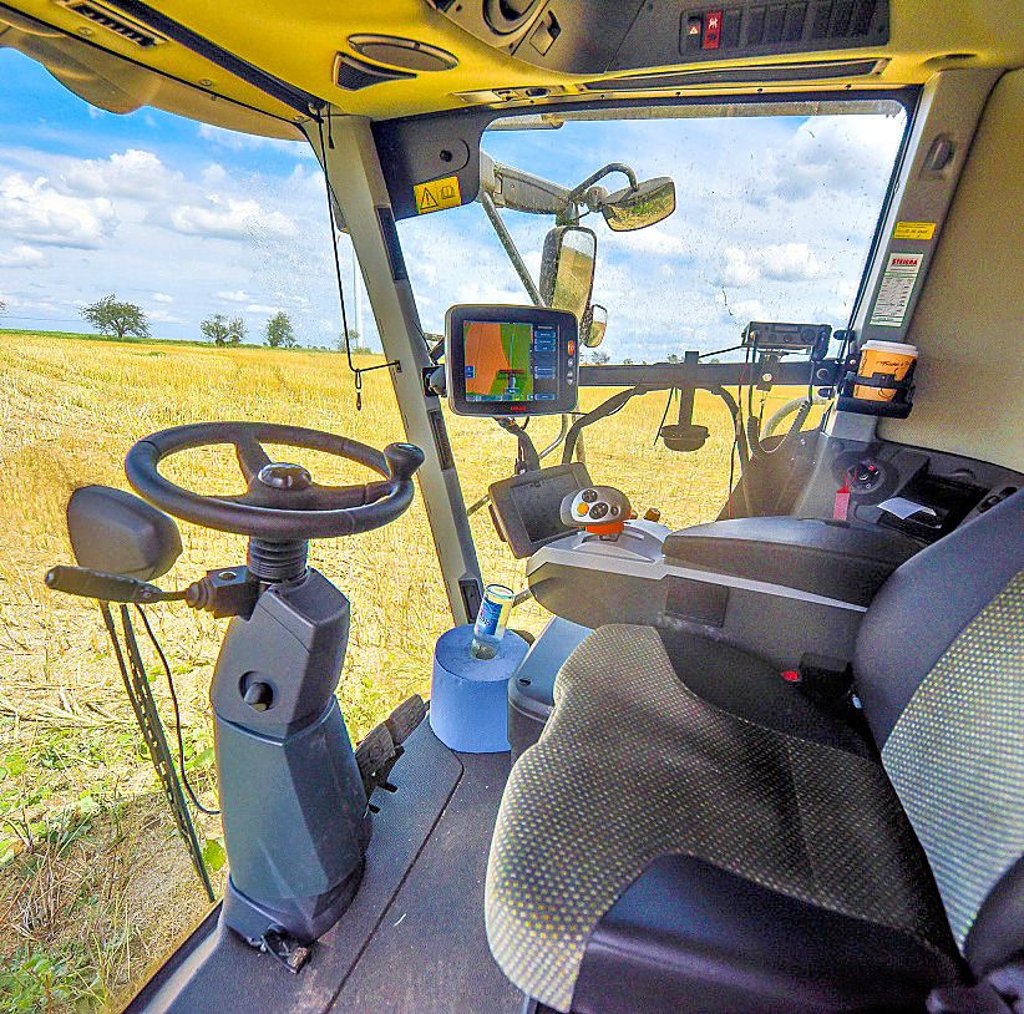 Ein übersichtliches Cockpit.