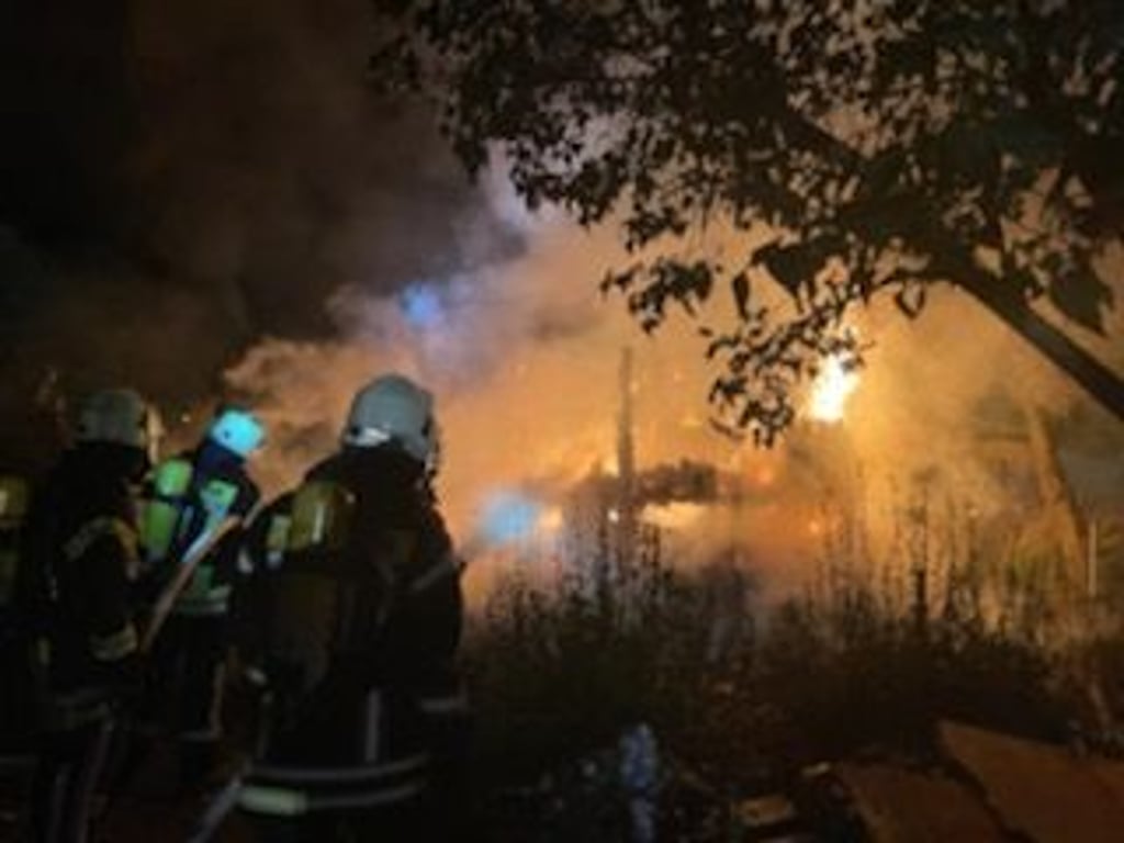 Feuerwehreinsatz in Bad Lauchstädt