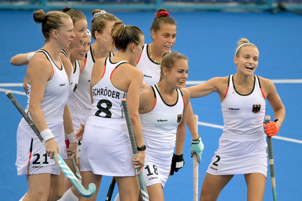 Die deutschen Hockey-Damen besiegten Südafrika mit 4:1.