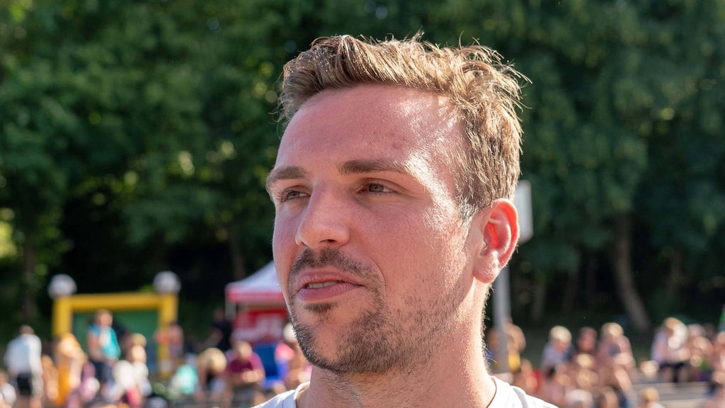 Ex-Schwimm-Star Paul Biedermann, hier 2018 bei einer Veranstaltung in Halle.