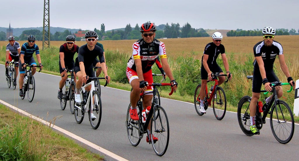 Die Tour führte von Blankenburg nach Blankenburg über Ballenstedt, Sangerhausen und den Westharz.