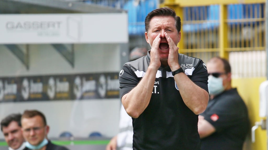 FCM-Trainer Christian Titz bestreitet am Samstag gegen Freiburg II sein erstes Drittliga-Heimspiel vor den eigenen Fans.