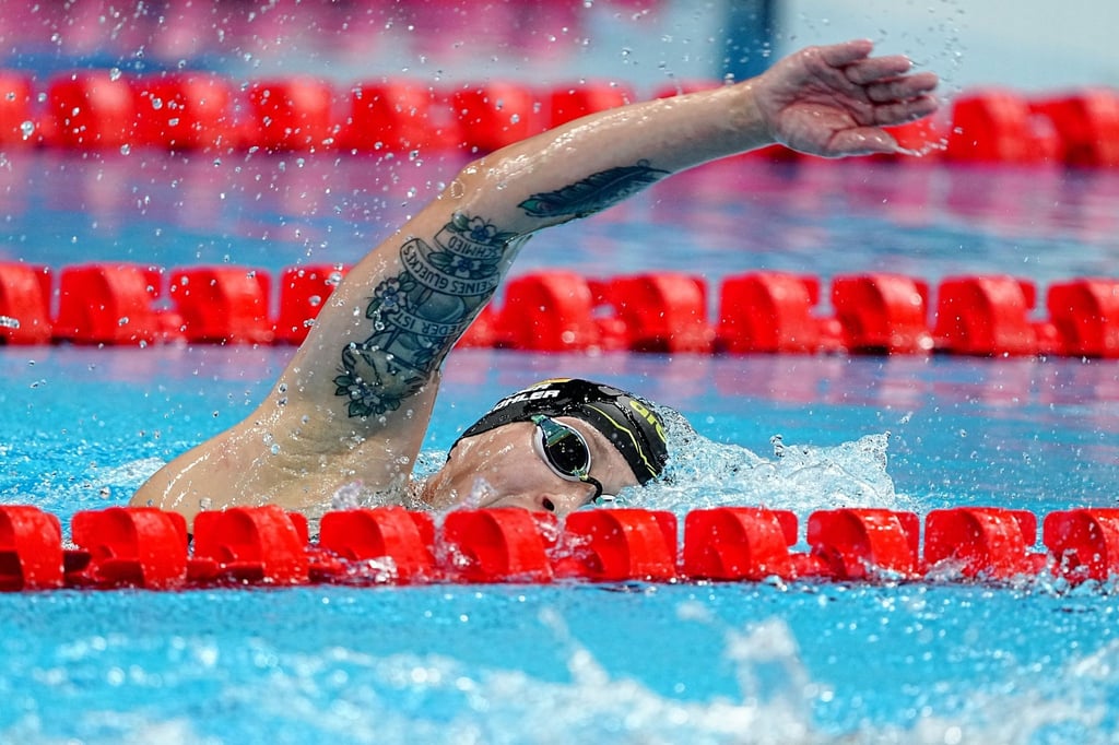 Sarah Köhler schlug im Finale über 800 Meter Freistil als Siebte an.