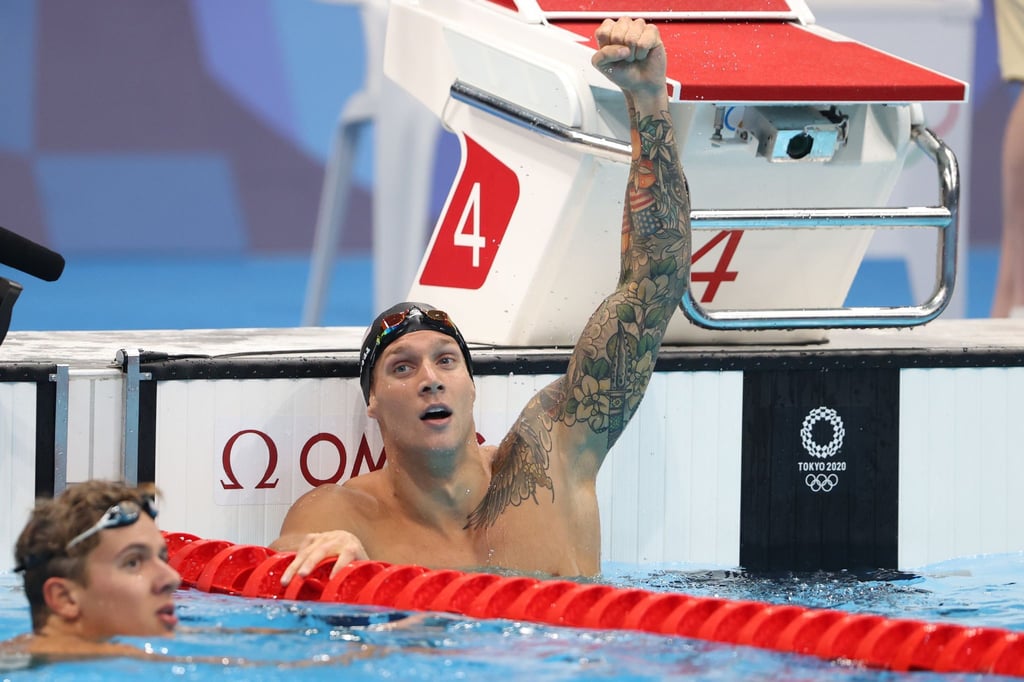 Siegte auch über 100 Meter Schmetterling: US-Star Caeleb Dressel.
