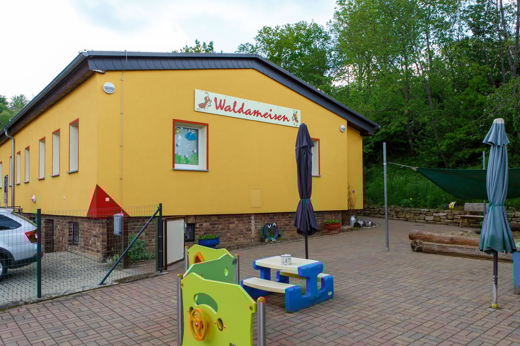 Die Kita Waldameisen in Wetterzeube wechselt in das Gebäude der ehemaligen Grundschule.