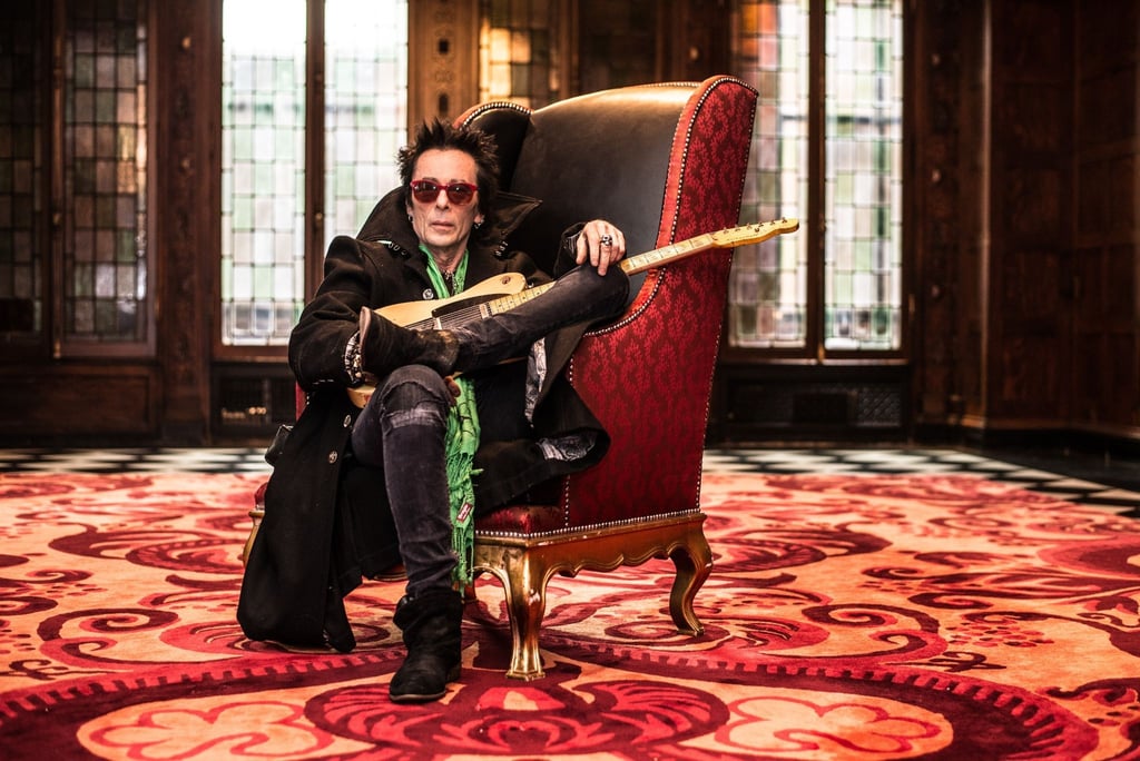 Gitarrenvirtuose Earl Slick verzichtet auf Gesang.