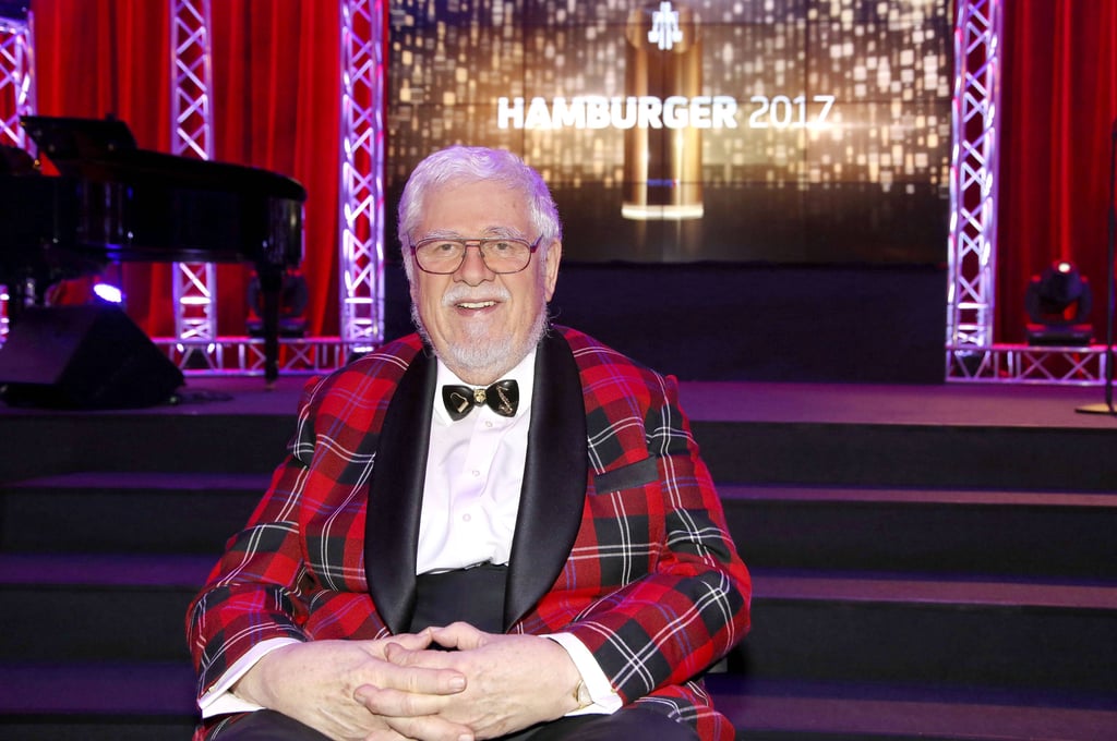 Bill Ramsey bei der 19. Gala Hamburger des Jahres 2017 im Hotel Atlantic.