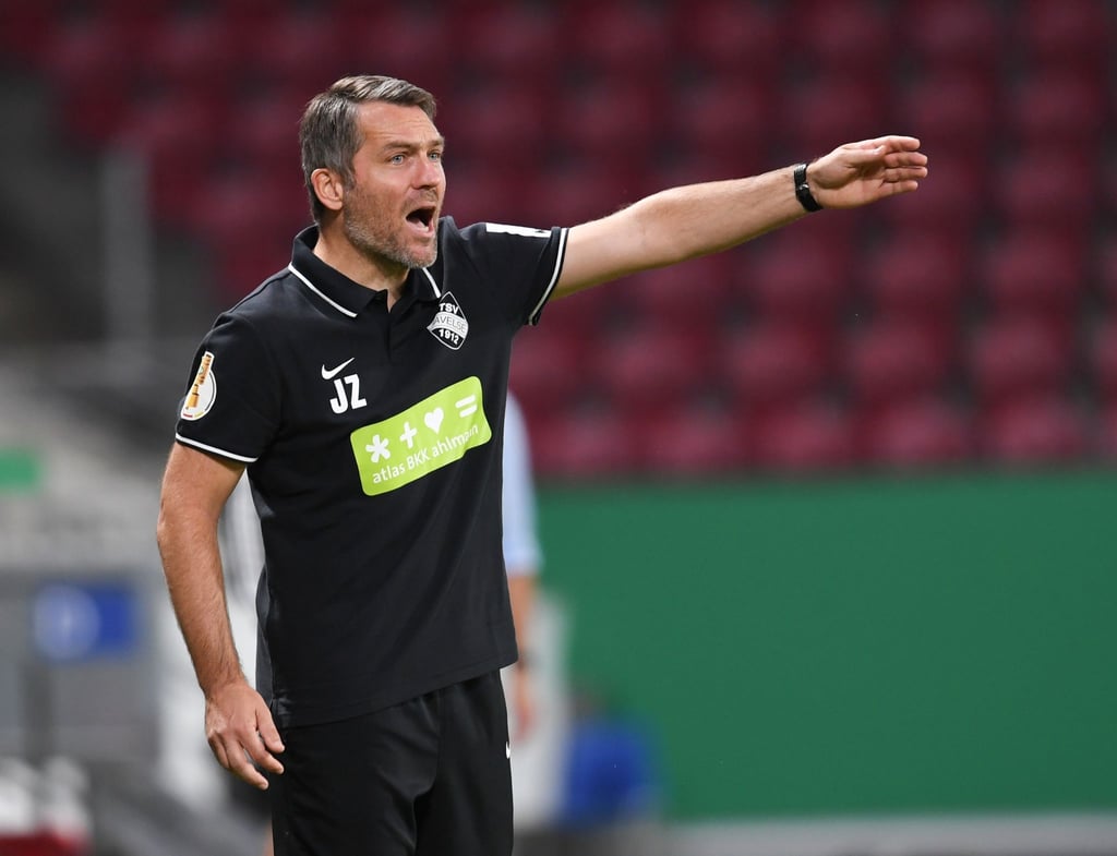 Trainer Jan Zimmermann.