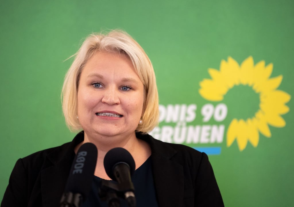 Brandenburgs Grünen-Landesvorsitzende Alexandra Pichl.