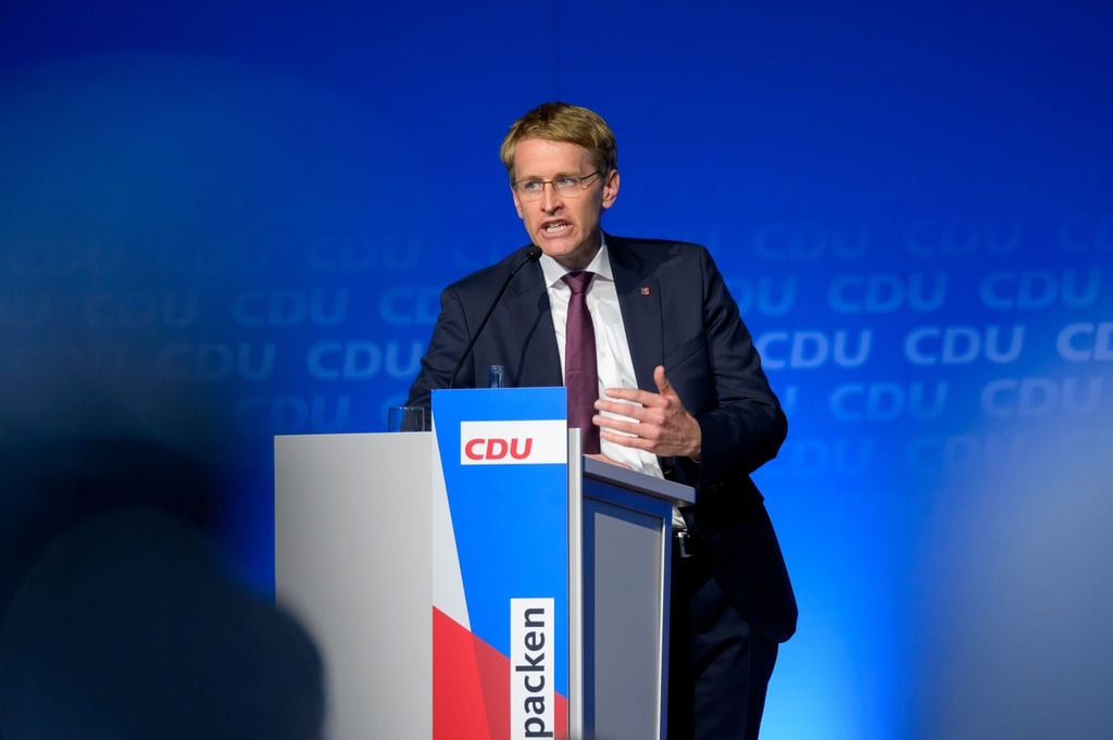 Daniel Günther (CDU), Ministerpräsident von Schleswig Holstein.