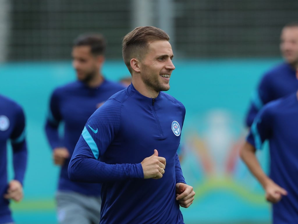 Peter Pekarik beim Training.