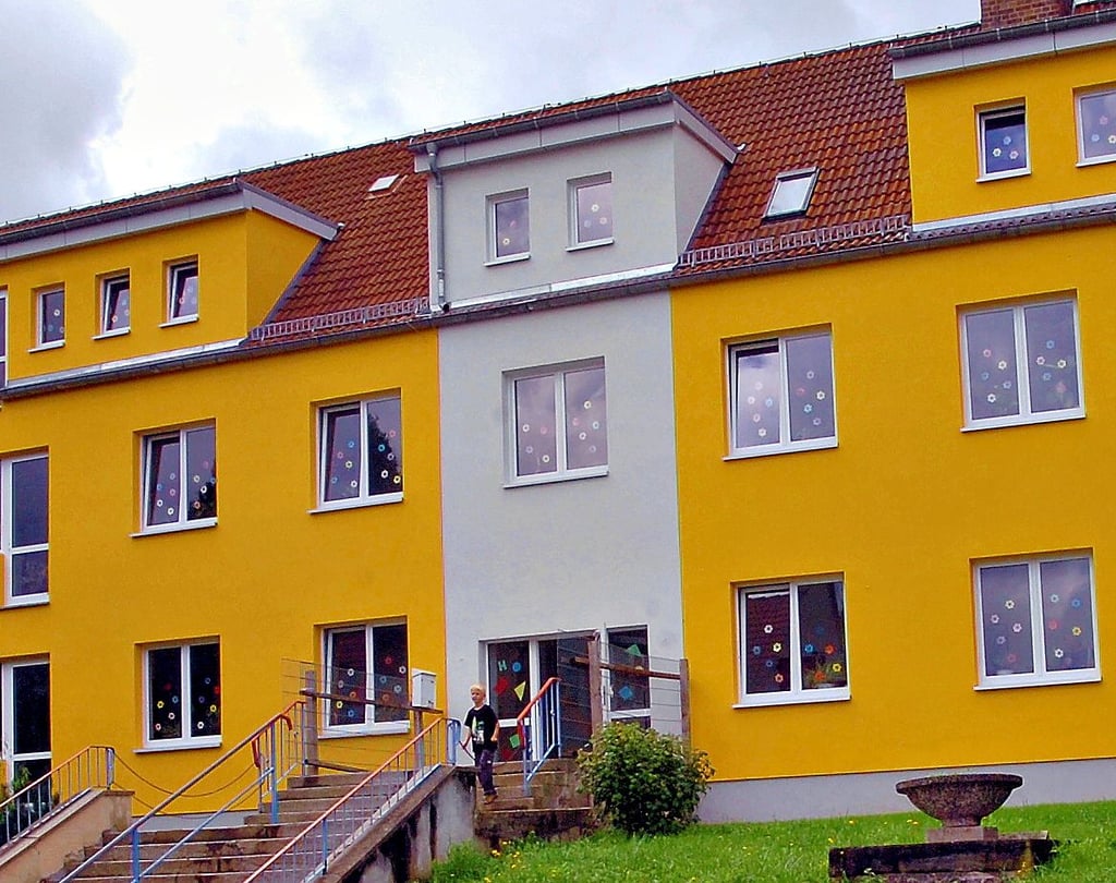Die Schule in Kayna