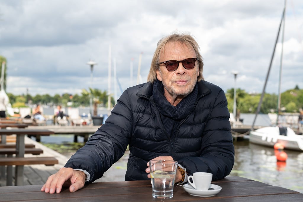 Der Schauspieler Volker Lechtenbrink, aufgenommen am Rande eines dpa-Interviews.