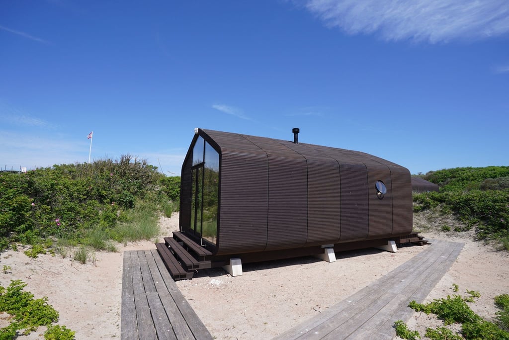 Die beiden Wikkelhouses aus einer Manufaktur in Amsterdam sind für diese Saison ausgebucht.