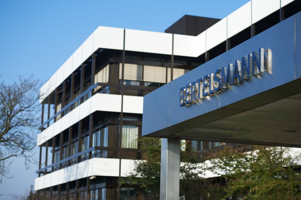 Die Verwaltungsgebäude von Bertelsmann in Gütersloh.