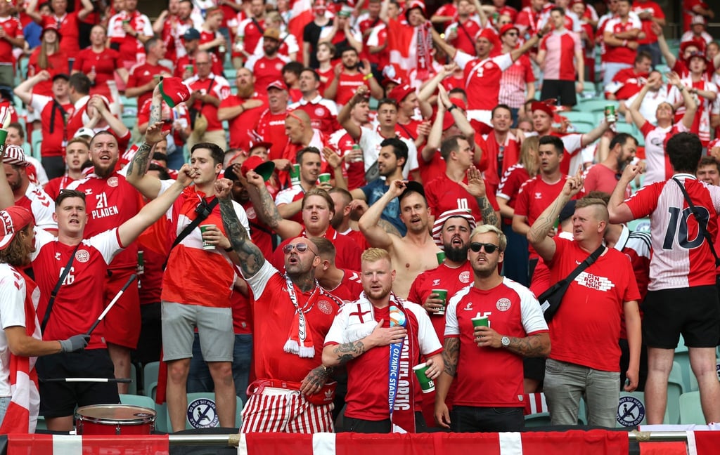 8000 dänische Fans werden ihre Mannschaft im Halbfinale gegen England anfeuern.
