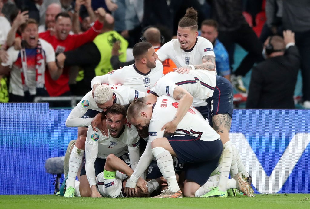 England steht nach dem Sieg gegen Dänemark im EM-Finale gegen Italien.