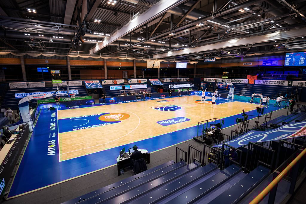 In der Stadthalle Weißenfels trägt der Syntainics MBC seine Heimspiele aus.