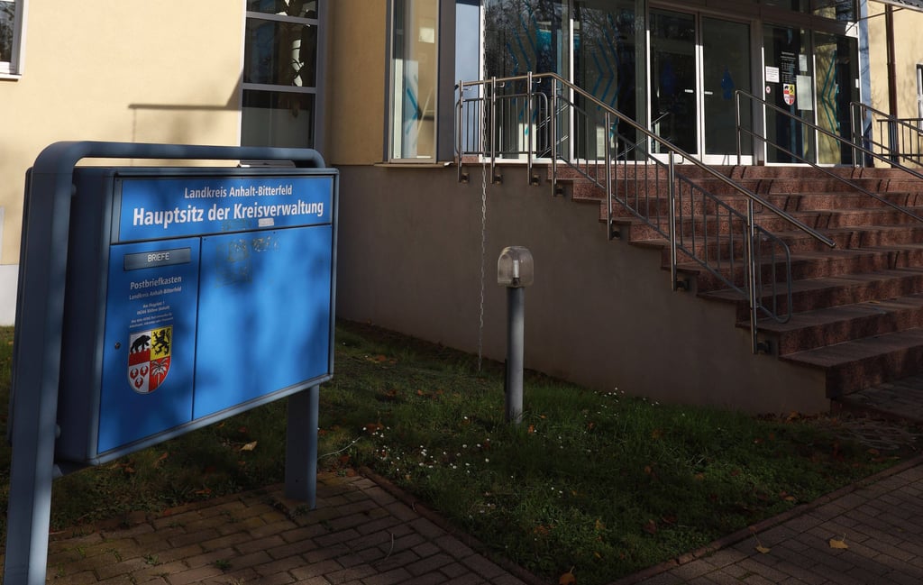 Die Kreisverwaltung in Köthen.