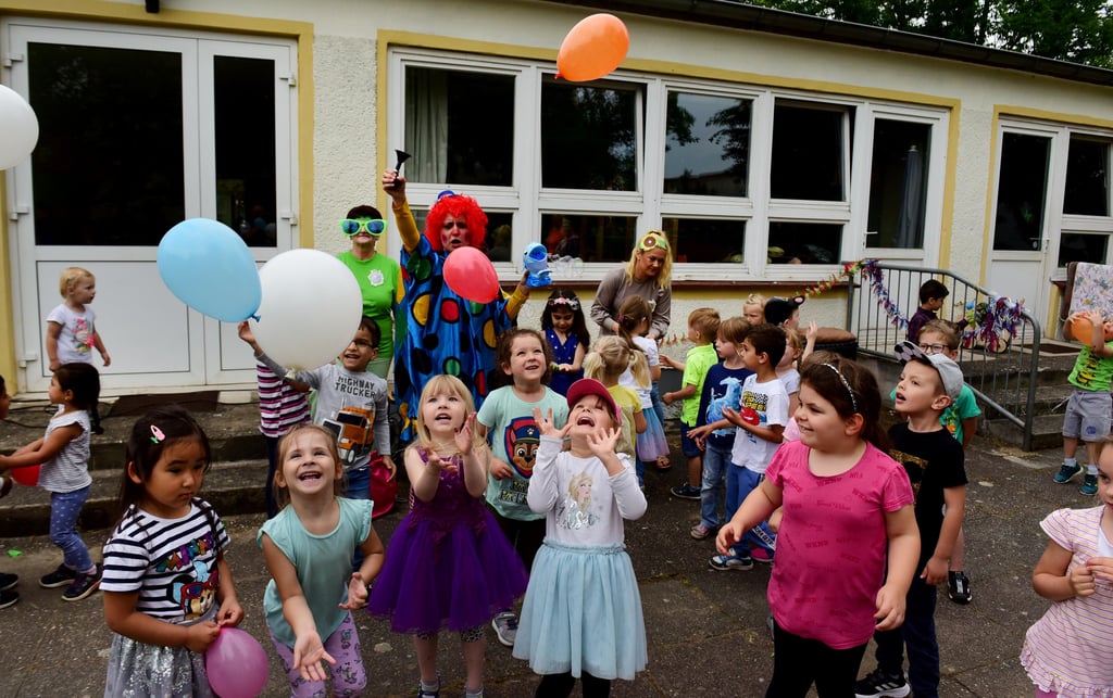 Die Kita Kinderlachen in Magdeburg-Neustadt feiert ihr 50-jähriges Bestehen.
