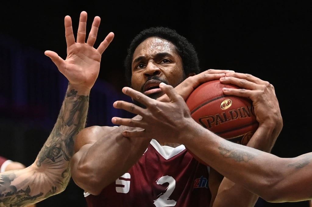 Der Chemnitzer Terrell Harris in Aktion.
