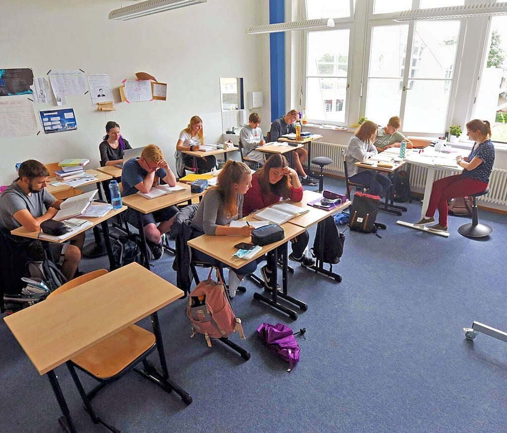 Unterricht an der Gemeinschaftsschule „Adam Olearius“.