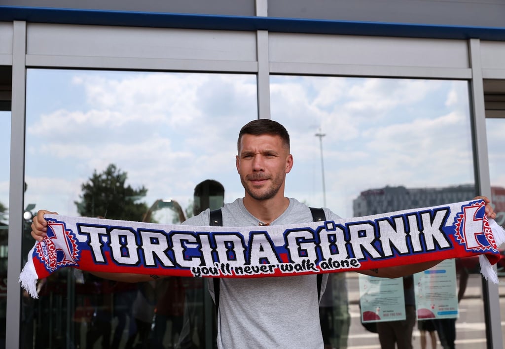 Hat seinen Vertrag bei Gornik Zabrze unterschrieben: Lukas Podolski.