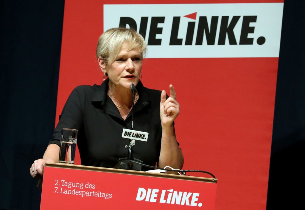 Simone Oldenburg, Vorsitzende der Landtagsfraktion der Linken in Mecklenburg-Vorpommern.