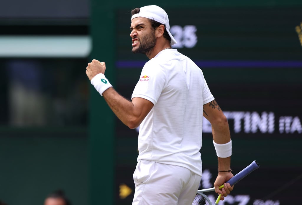 Matteo Berrettini steht erstmals in einem Grand-Slam-Finale.