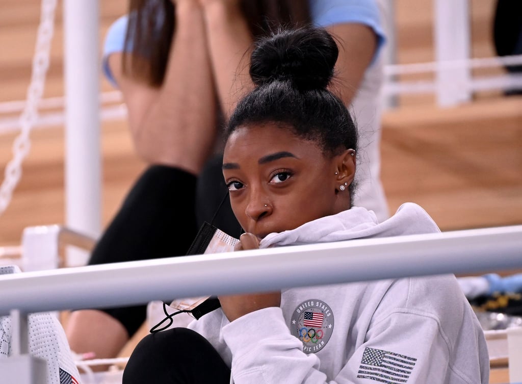 Bleibt bei Olympia in Tokio weiter in der Zuschauerrolle: US-Turnstar Simone Biles.