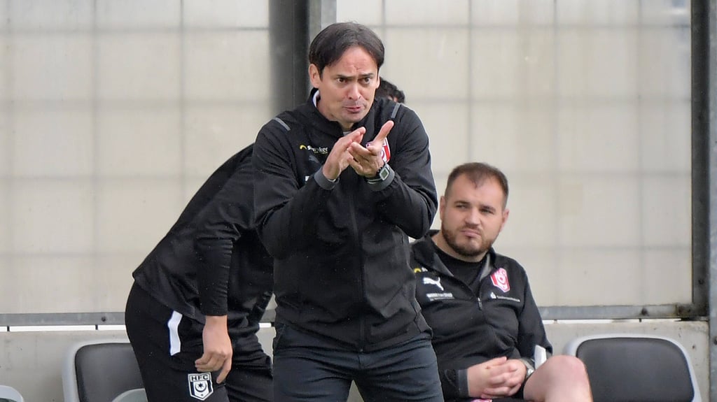 HFC-Trainer Florian Schnorrenberg war von der Moral seiner Mannschaft in München angetan.