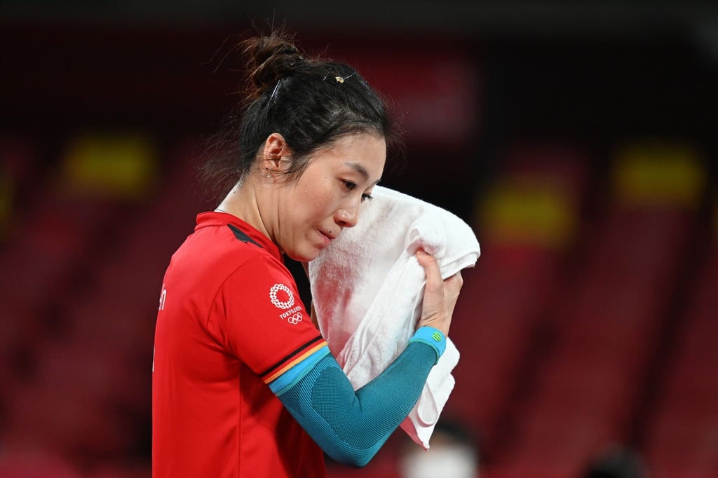 Deutschlands Top-Tischtennisspielerin in Tokio: Han Ying.
