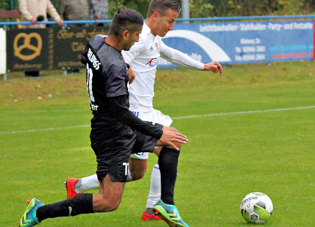 Victor Ramon Roldan Arias, ehemaliger Arnstedter - hier in einer früheren Spiel -, war auch beim Neustart in der Südstaffel der Verbandsliga mit von der Partie.