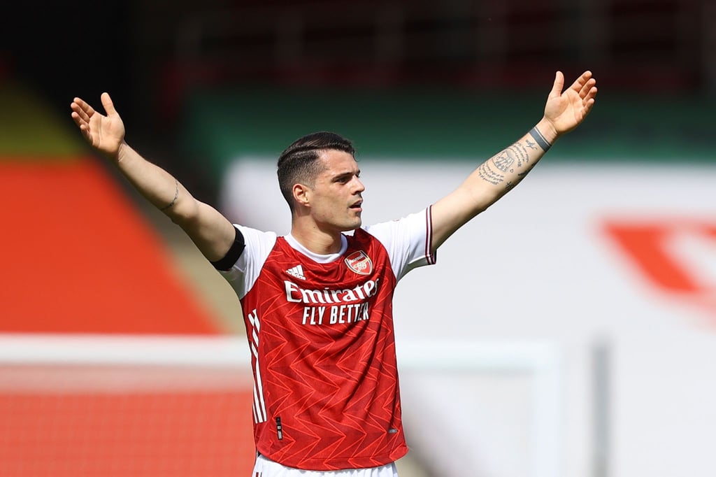 Granit Xhaka soll laut Trainer Mikel Arteta beim FC Arsenal bleiben.