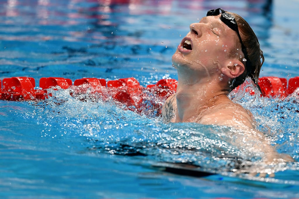 Mit Bronze aufgetaucht: Florian Wellbrock.