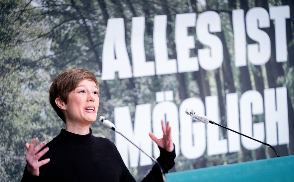 Julia Schmidt, brandenburgische Landesvorsitzende von Bündnis 90/Die Grünen.