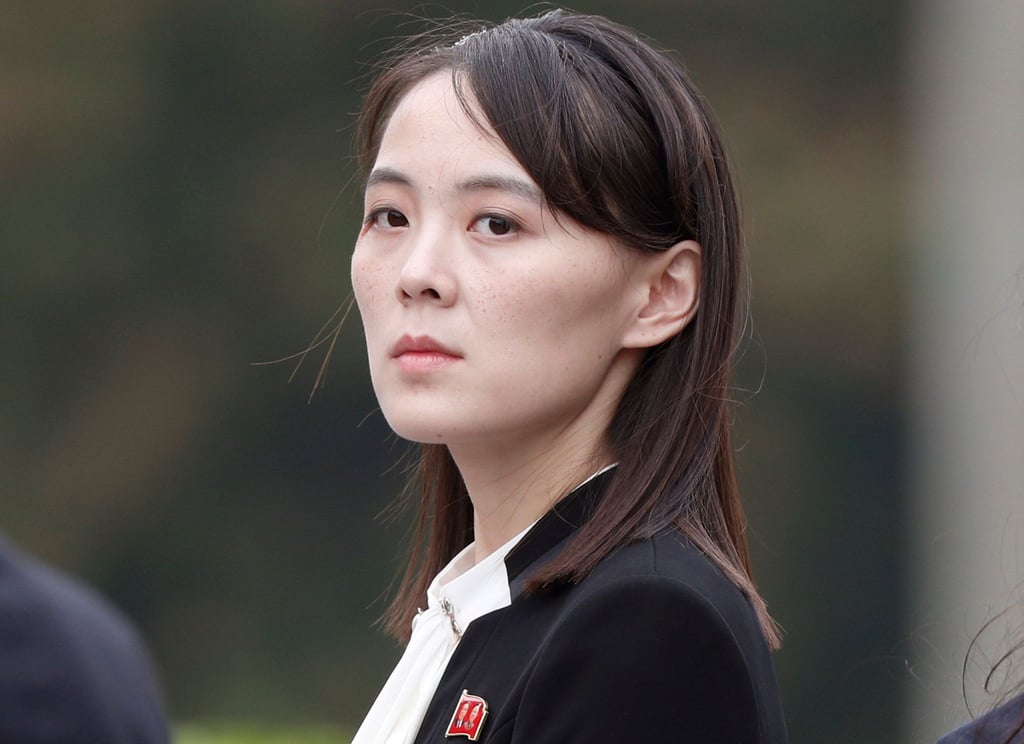 Kim Yo Jong, hier im Jahr 2019, ist die Schwester von Nordkoreas Machthaber Kim Jong Un.