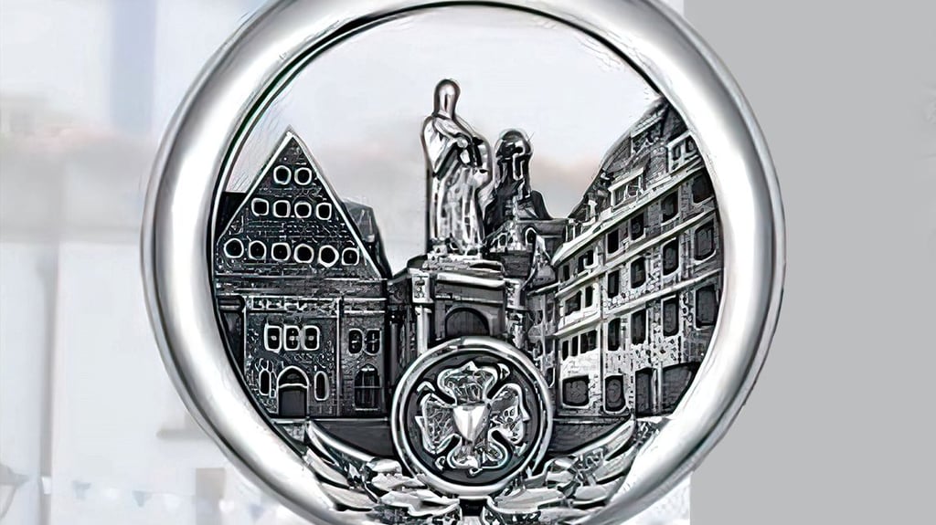 Luther auf dem Marktplatz - das ist jedem Eisleber vertraut.