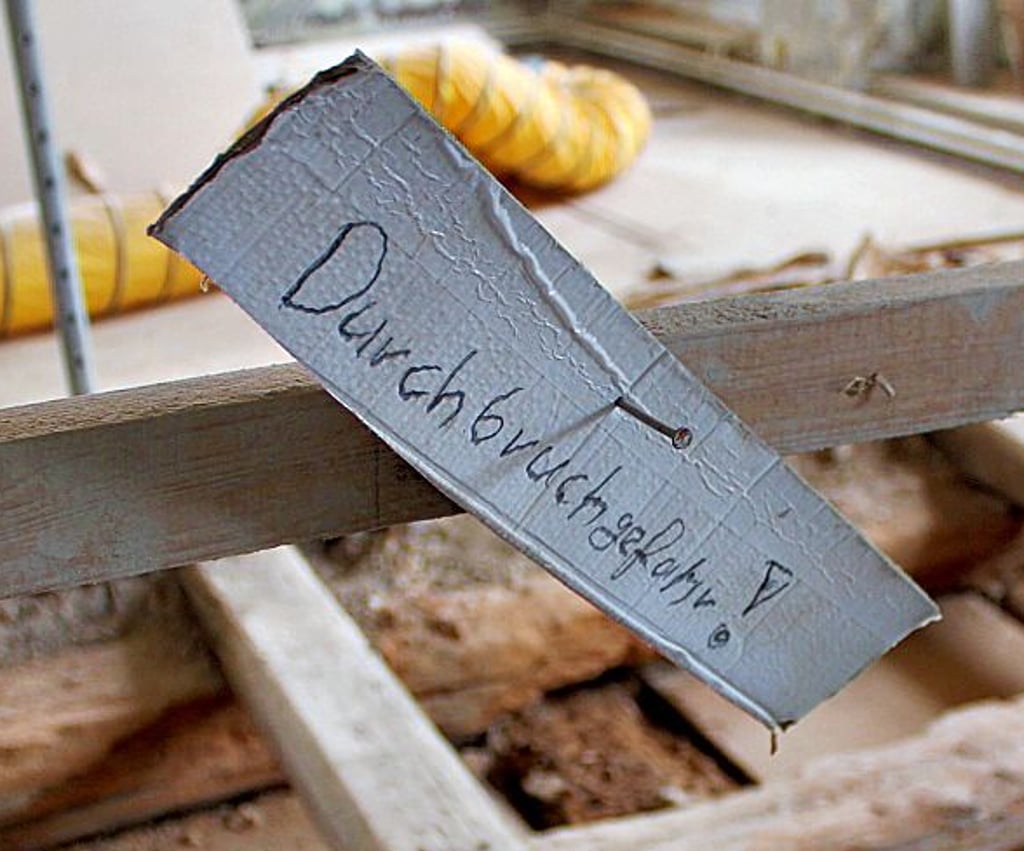 Die Bausubstanz ist angegriffen.