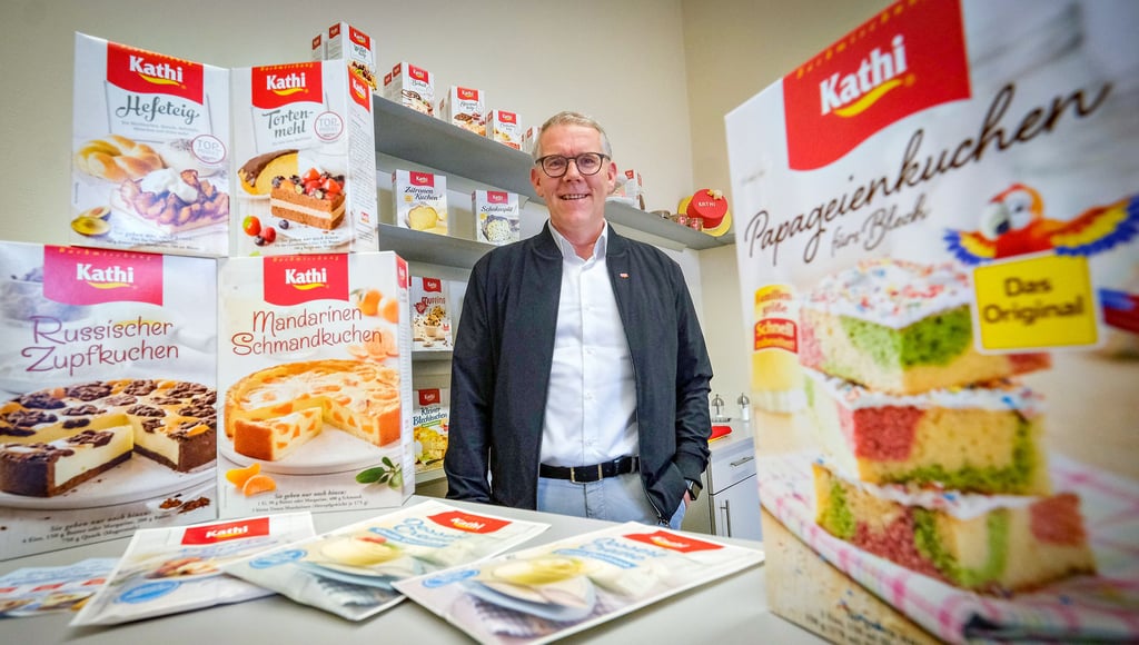 Backmischungen und Desserts: Immer wieder gibt es neue Kathi-Kreationen. ?Es ist unser Anspruch, jedes Jahr neue Produkte zu entwickeln!, sagt Firmenchef Marco Thiele. Nicht alle setzen sich am Markt durch, andere um so erfolgreicher.