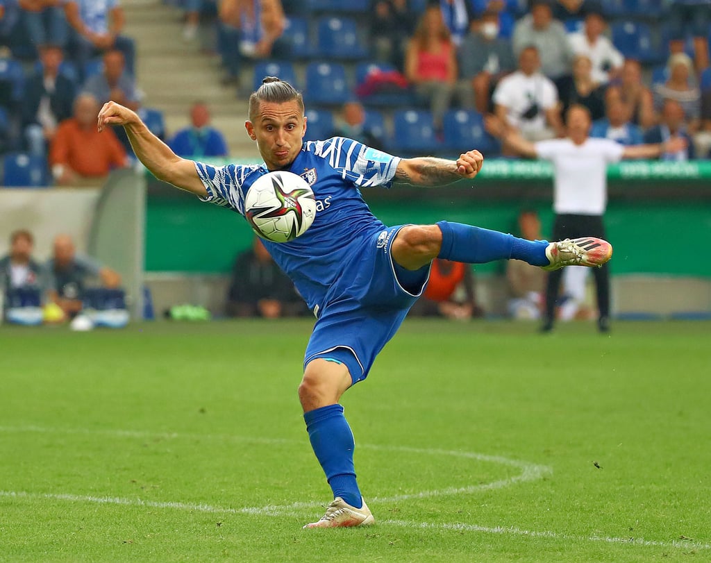 Allein Baris Atik ließ beim Pokal-Aus gegen St. Pauli zehn Torschüsse ungenutzt. Doch der offensive Antreiber des 1. FC Magdeburg ist nach dem starken Auftritt optimistisch für die Liga.
