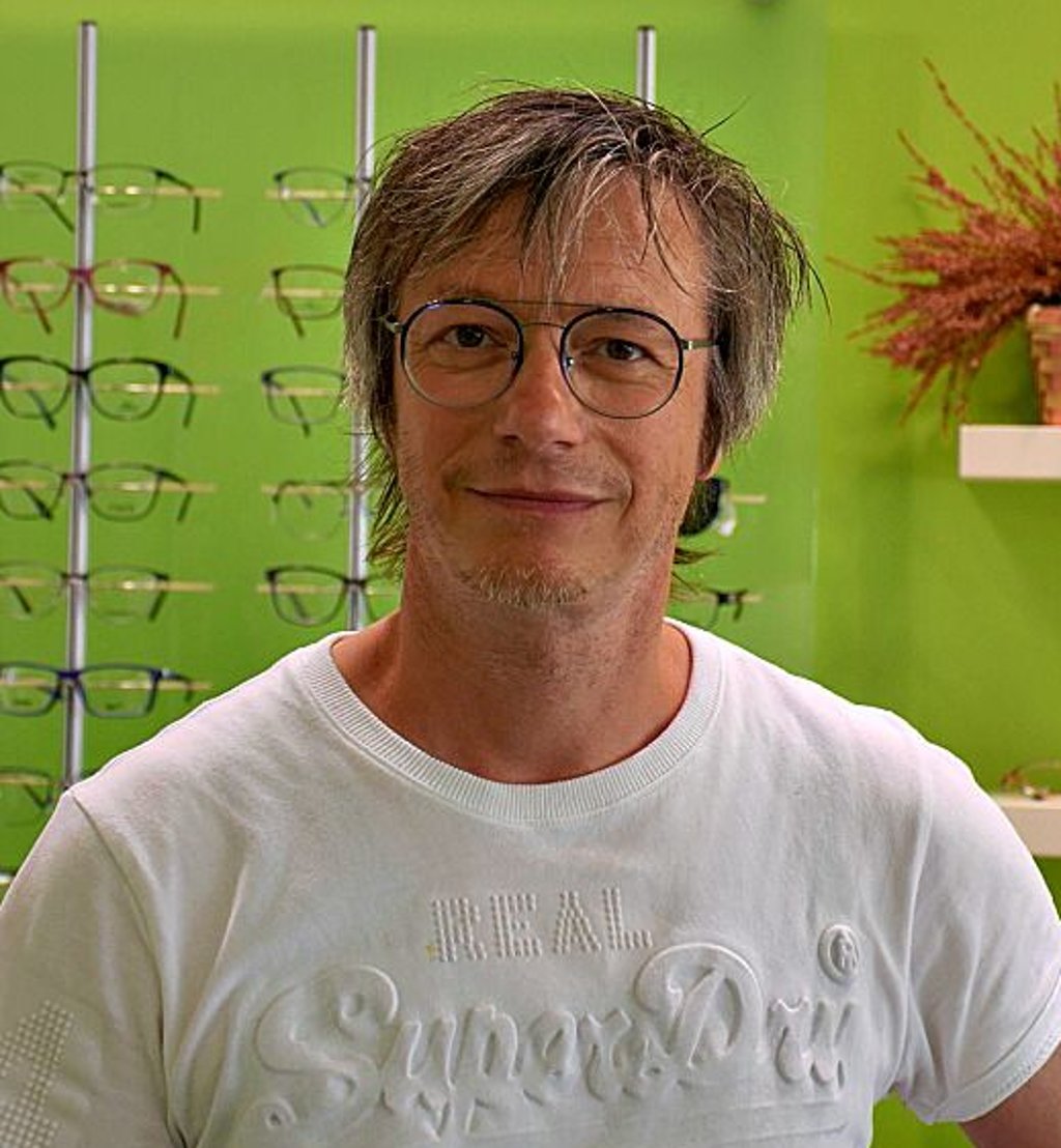 Jörg Werner, Inhaber Augenoptik Werner im Salztor.