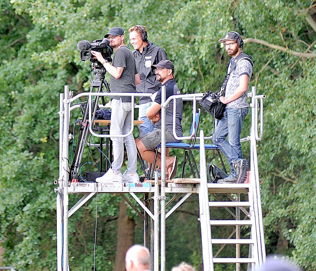 Alles wurde gefilmt. Leider hat der Livestream des mdr aus technischen Problemen nicht geklappt.
